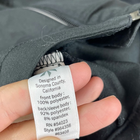 Athleta Black Twilight Running Full Zip Jacket - Picture 12 of 12